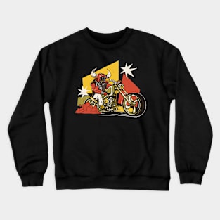 Bull Rider Cool Crewneck Sweatshirt